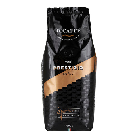 Coffee beans Prestige 50% Arabica 50% Robusta - 1000g | Premium Coffee