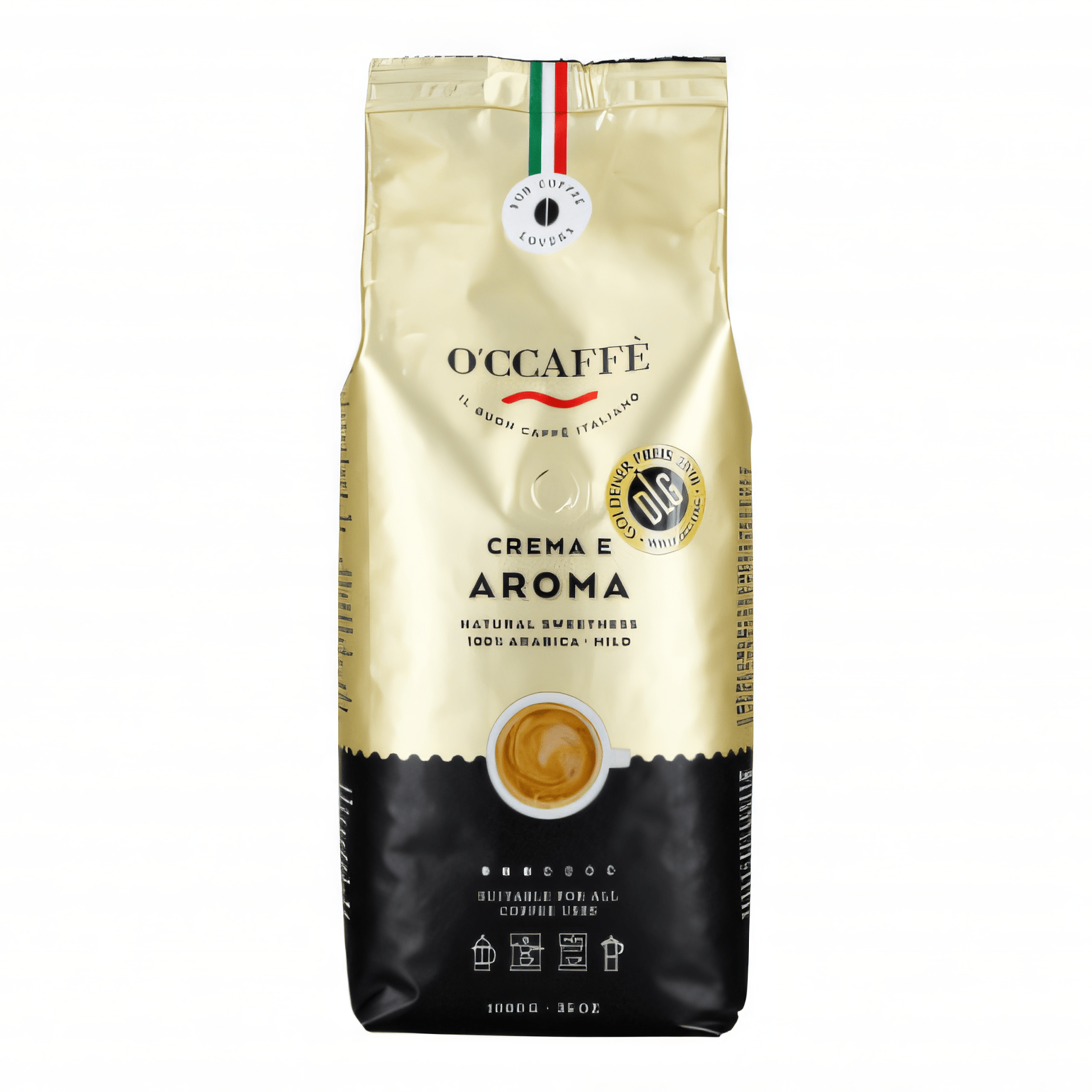  CAFÉ ITALLE - Kit de cápsulas de crema de café