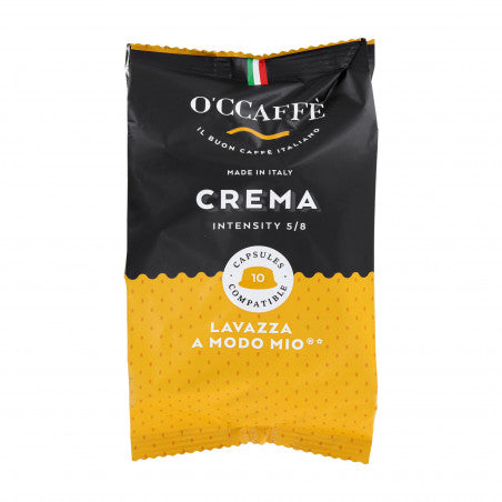 Lavazza A Modo Mio Cream Compatible Capsules - 100 x 7g O'ccaff Lavazza A Modo Mio Cream Compatible Capsules - 100 x 7g O'ccaff