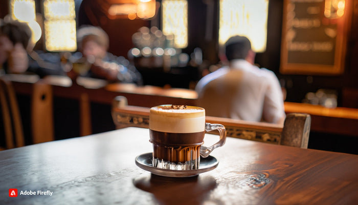 irish coffee: abbraccio tra caffè whisky e panna
