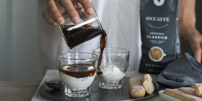 affogato al caffè
