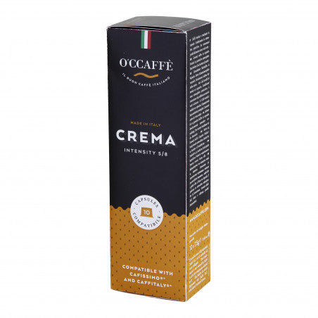 Caffitaly® Crema Compatible Capsules - 120 x 7.5g