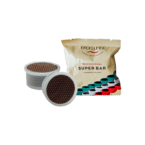 Capsule Compatibili Lavazza Espresso® Super Bar 50% Robusta 50% Arabica - 100 x 7g
